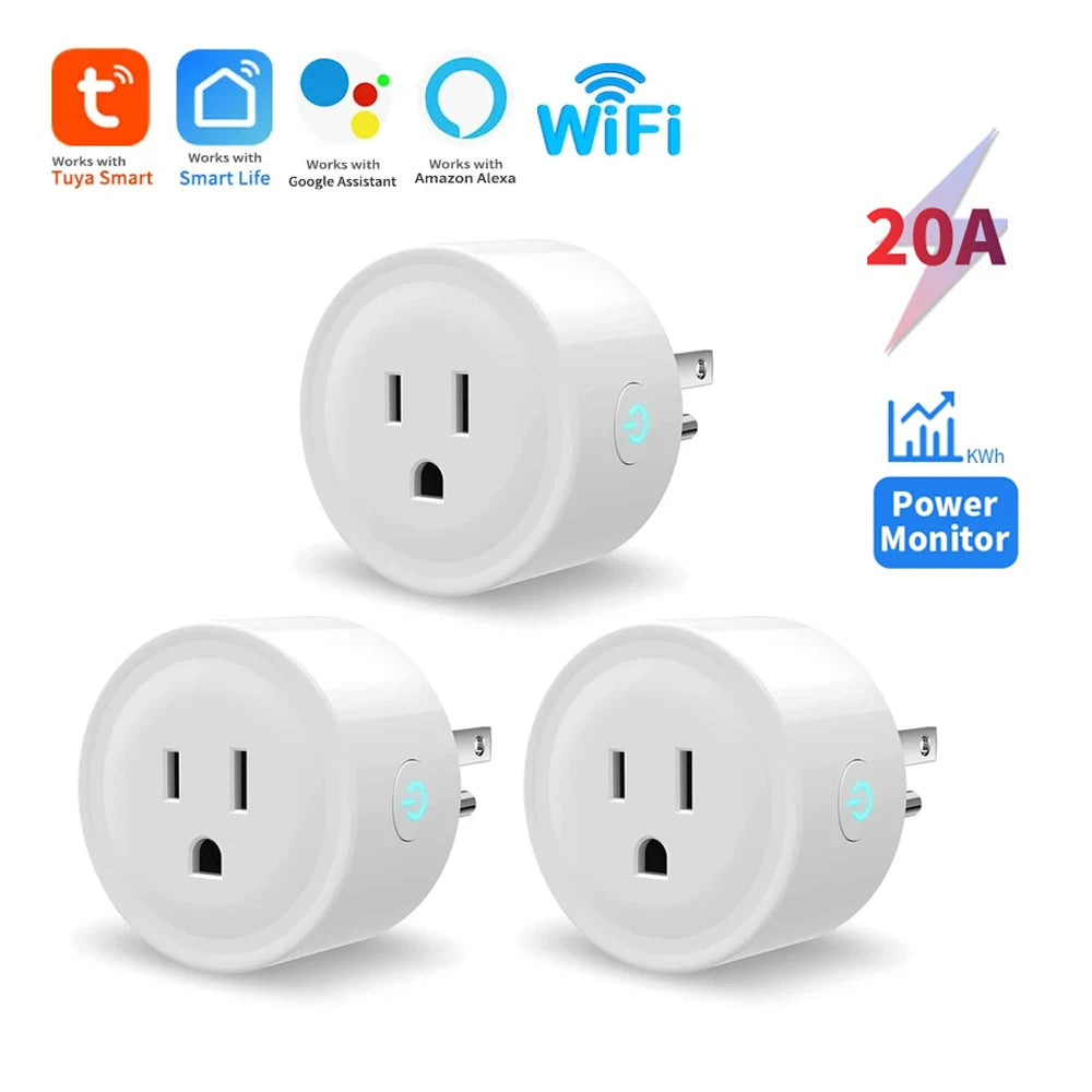 EZPLG™ WiFi Socket 20A with Power Monitoring