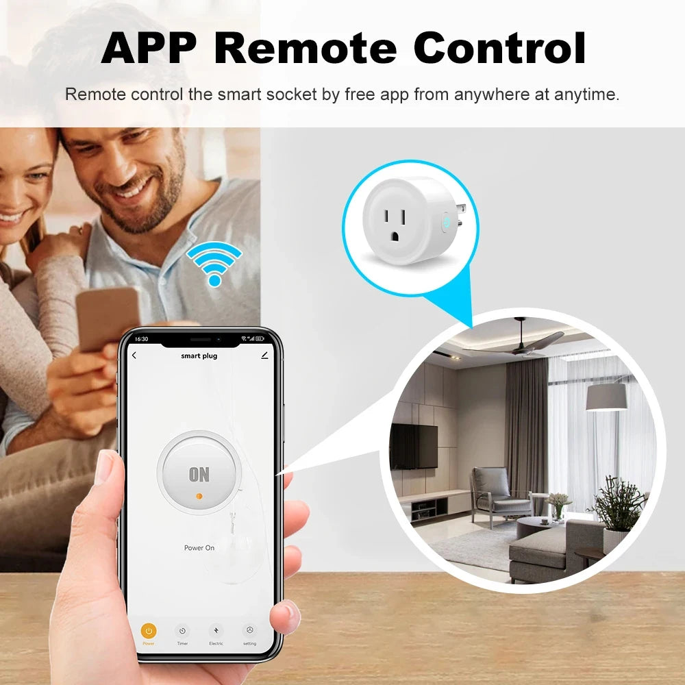 EZPLG™ WiFi Socket 20A with Power Monitoring