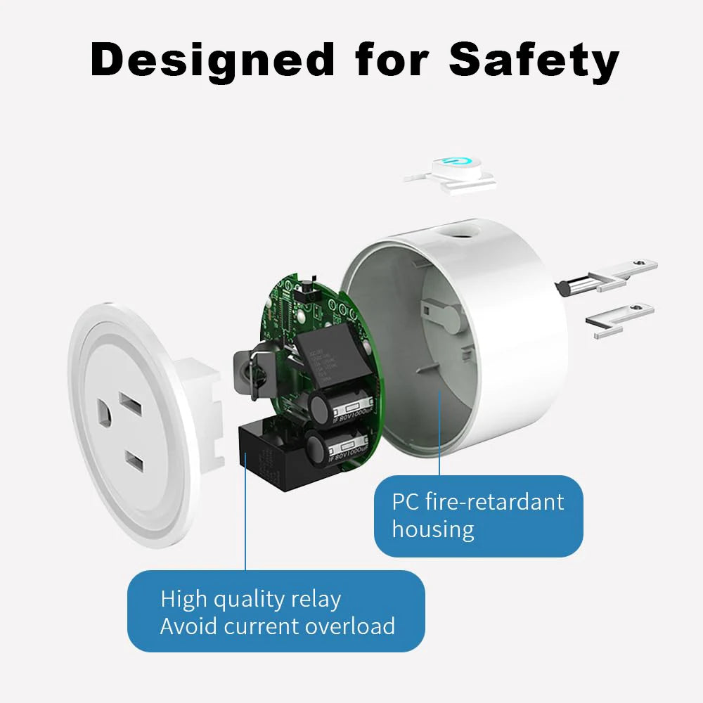 EZPLG™ WiFi Socket 20A with Power Monitoring